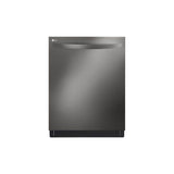LG Appliances - Top Control With Towel Bar, 42 Db, Smart Wi-Fi, Quadwash Pro, Dynamic Heat Dry, True Steam, Adj. 3Rd Rack Printproof Black Stainless Steel - Print Proof Black Stainless Steel