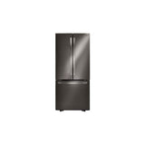 LG Appliances - 22 cu. ft. French Door Refrigerator - Black Stainless Steel