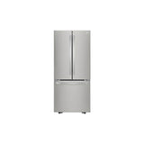 LG Appliances - 22 cu. ft. French Door Refrigerator - Stainless Steel