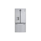 LG Appliances - 22 cu. ft. French Door Refrigerator - Stainless Steel