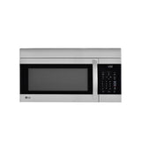 LG Appliances - 1.7 cu.ft. 300 CFM, EasyClean Interior, white LED display, Stainless Steel - Stainless Steel