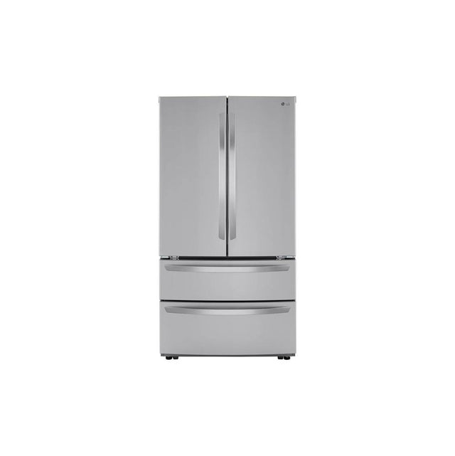 LG Appliances - 27 cu. ft. French Door Refrigerator - Stainless Steel