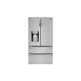 LG Appliances - 28 cu.ft. Smart wi-fi Enabled French Door Refrigerator - Stainless Steel