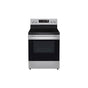 LG Appliances - 6.3 cu ft. Smart Wi-Fi Enabled Electric Range with EasyClean - Stainless Steel