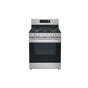 LG Appliances - 5.8 cu ft. Smart Wi-Fi Enabled Gas Range with EasyClean - Stainless Steel