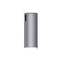 LG Appliances - 6 cu.ft. 20'' Width, Single Door Freezer, Print Proof Silver - Platinum Silver