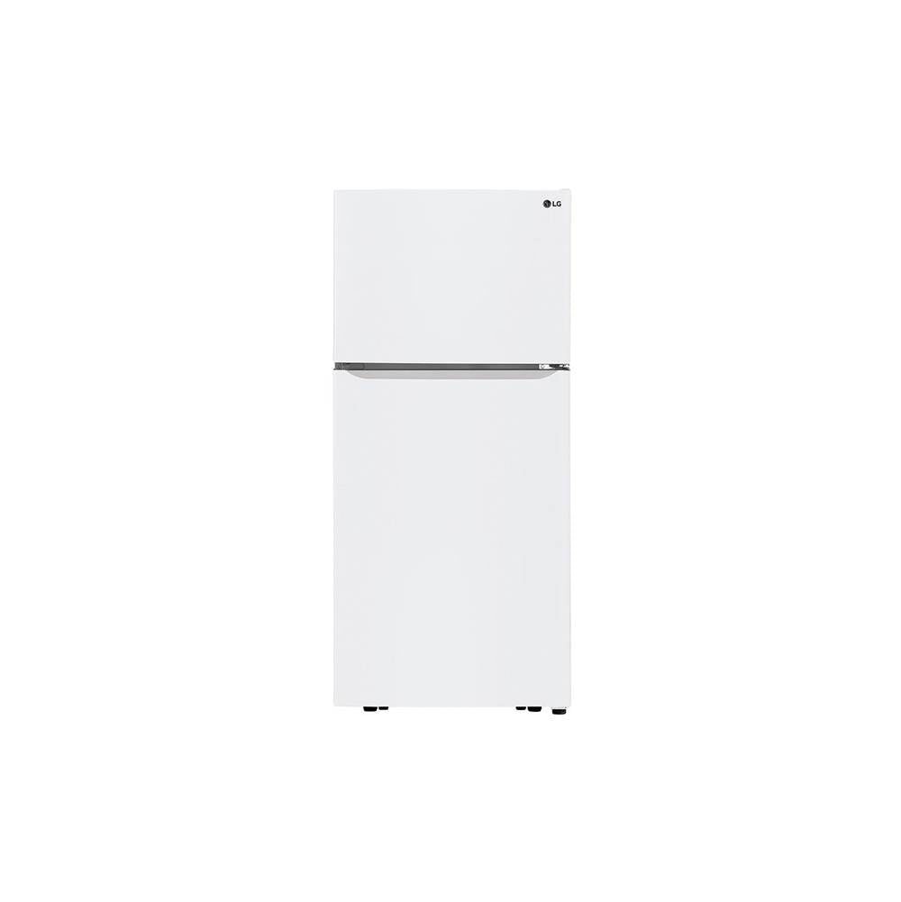 LG Appliances - 20 cu.ft. Top-Mount, 30'' Wide, Top Freezer, Energy Star, White - White