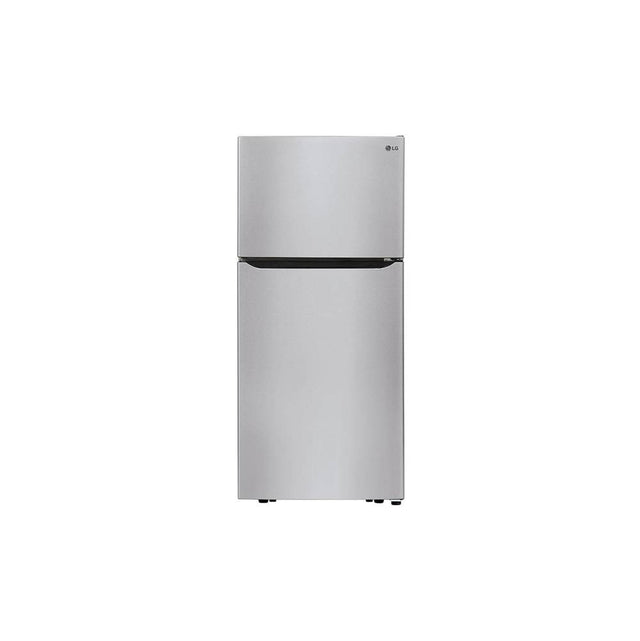 LG Appliances - 20 cu. ft. Top Freezer Refrigerator - Stainless Steel