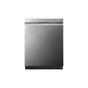 LG Appliances - LG SIGNATURE Top Control Smart Wi-Fi Enabled Dishwasher with TrueSteam and QuadWash - Textured Steel