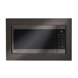 LG Appliances - Microwave Trim Kit - Black Stainless Steel