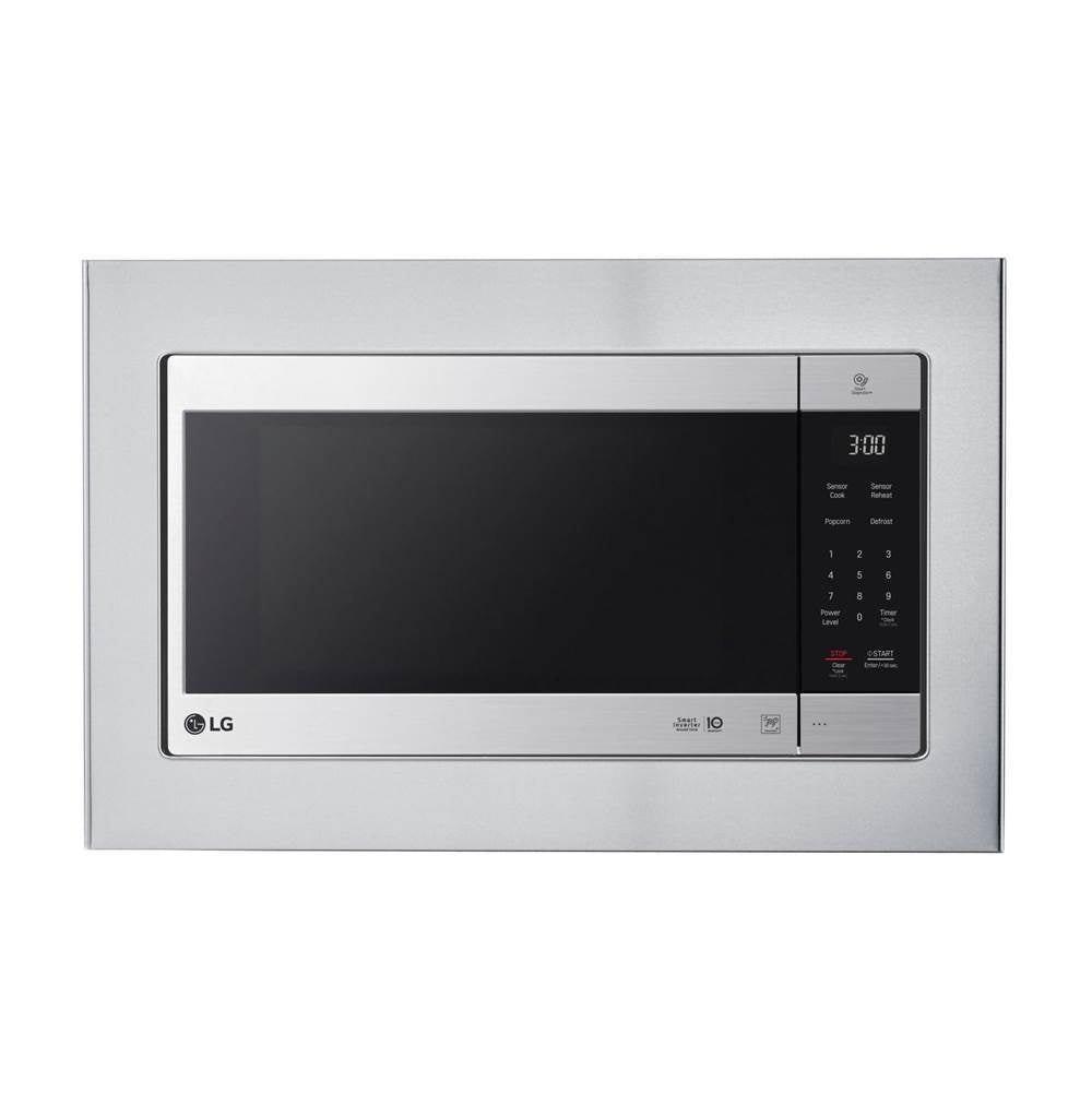 LG Appliances - Microwave Trim Kit - Stainless Steel