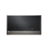 LG Appliances - 2.1 Cu.Ft. Otr With Extendavent 2.0, Bottom Control, 400 Cfm, Sensor,  Thinq, Easyclean, Printproofblack Stainless Steel - Print Proof Black Stainless Steel