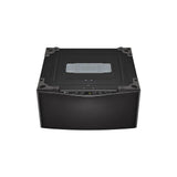 LG Appliances - 1 Cu.Ft. Pedestal Washer 29'' Width, Slim Dd Mortor, Black Steel - Black Steel