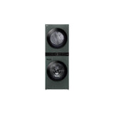 LG Appliances - 4.5 Cu.Ft. Washer, 7.4 Cu.Ft. Gas Dryer, Washtower With Center Control, Turbowash360 And Turbosteam, Nature Green - Nature Green