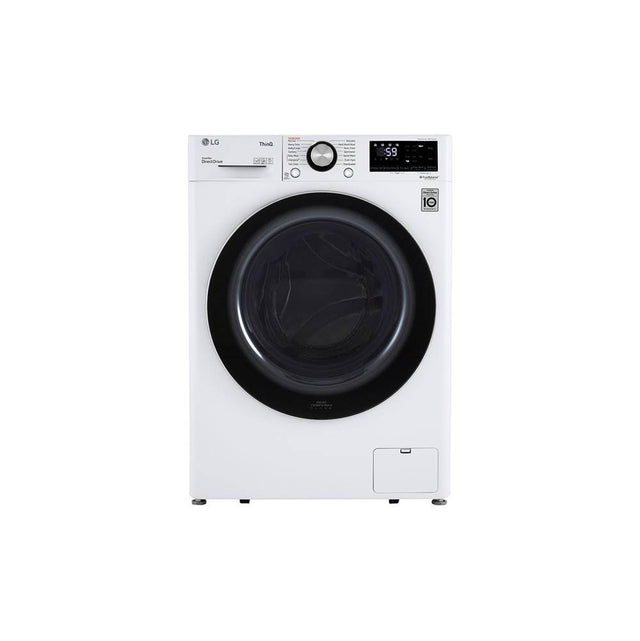 LG Appliances - 2.3 cu.ft. 24'' Compact, Front Load Washer, White - White