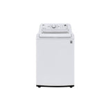 LG Appliances - 4.3 cu.ft. Ultra Large Capacity Top Load Washer, Agitator, White - White