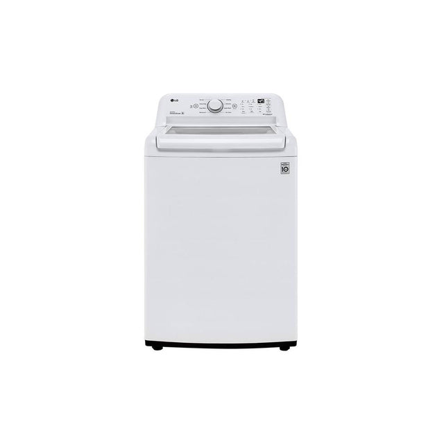 LG Appliances - 4.3 cu.ft. Ultra Large Capacity Top Load Washer, Agitator, White - White