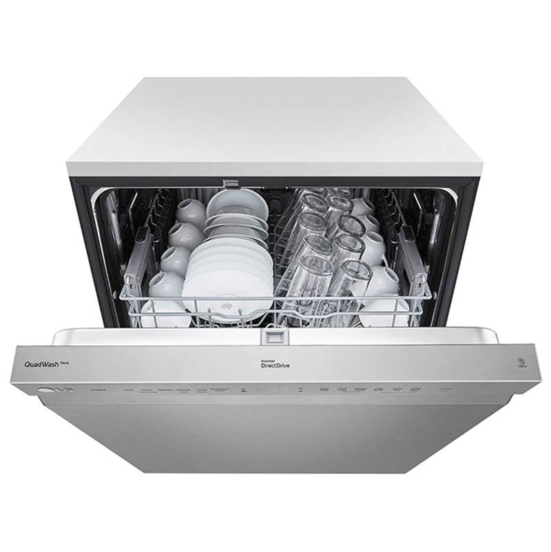 ADA Compliant, Front control, QuadWash, Stainless Interior, EasyRack Plus, 48dB, Stainless Steel