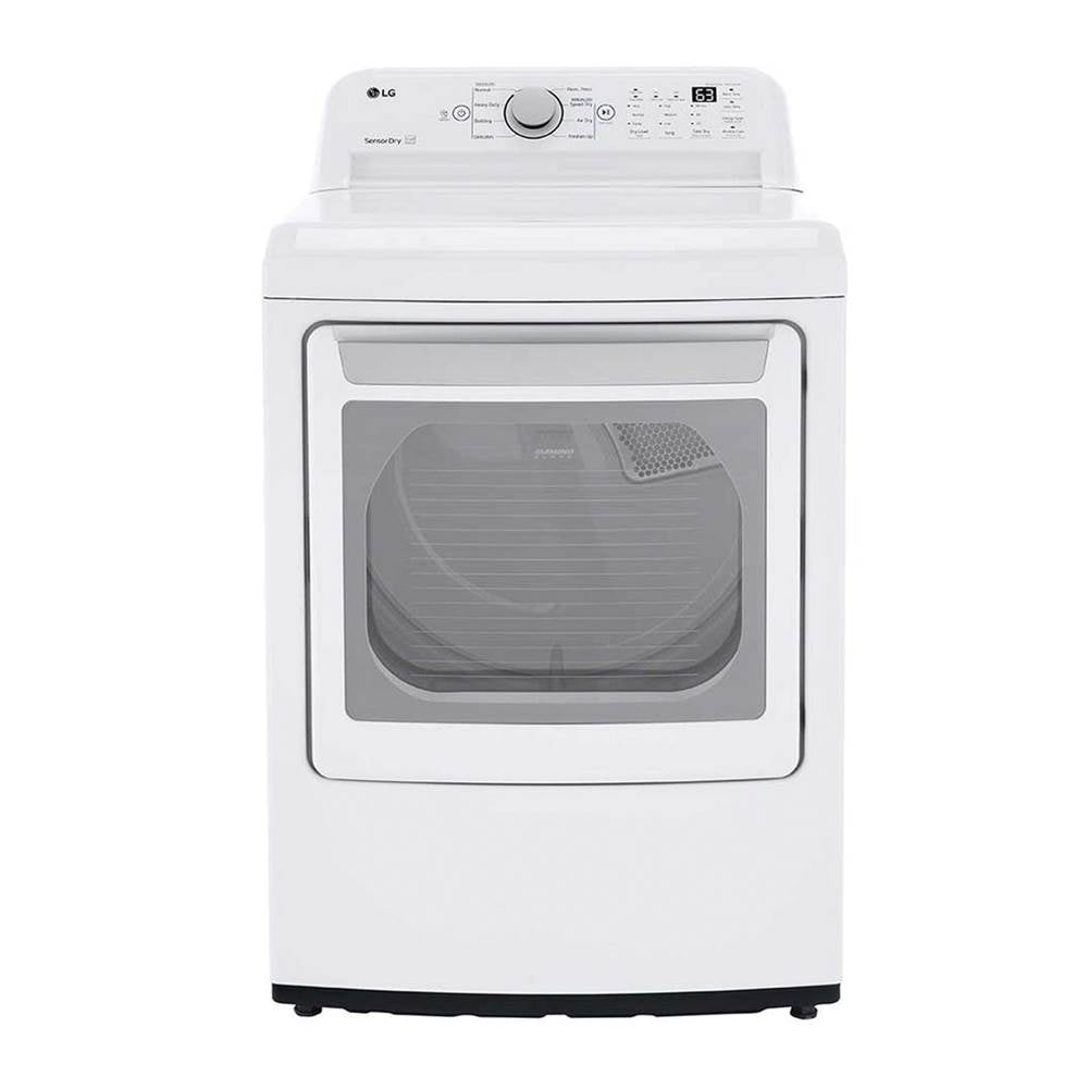 LG Appliances - High Efficiency Electric Dryer, 7.3 cu-ft Ultra Large Capacity, White - White