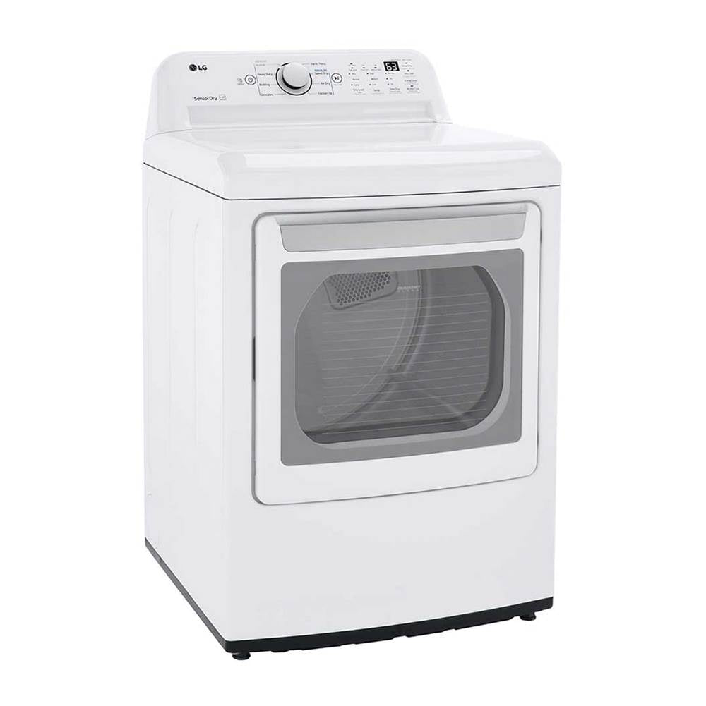 High Efficiency Electric Dryer, 7.3 cu-ft Ultra Large Capacity, White
