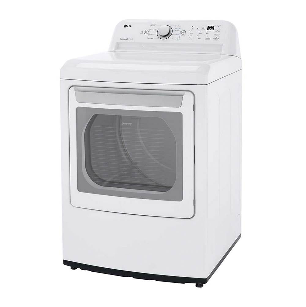 High Efficiency Electric Dryer, 7.3 cu-ft Ultra Large Capacity, White