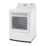 High Efficiency Electric Dryer, 7.3 cu-ft Ultra Large Capacity, White
