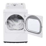 High Efficiency Electric Dryer, 7.3 cu-ft Ultra Large Capacity, White