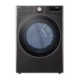 7.4 cu.ft. Ultra Large Capacity  Electric Dryer with Sensor Dry, TurboSteam Technology and Wi-Fi Connectivity, Black Steel