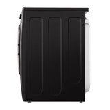 7.4 cu.ft. Ultra Large Capacity  Electric Dryer with Sensor Dry, TurboSteam Technology and Wi-Fi Connectivity, Black Steel