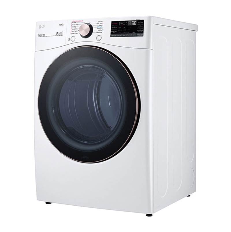7.4 cu.ft. Ultra Large Capacity  Electric Dryer with Sensor Dry, TurboSteam Technology and Wi-Fi Connectivity, Black Steel