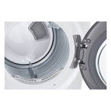 7.4 cu.ft. Ultra Large Capacity  Electric Dryer with Sensor Dry, TurboSteam Technology and Wi-Fi Connectivity, Black Steel