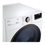 7.4 cu.ft. Ultra Large Capacity  Electric Dryer with Sensor Dry, TurboSteam Technology and Wi-Fi Connectivity, Black Steel