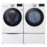 7.4 cu.ft. Ultra Large Capacity  Electric Dryer with Sensor Dry, TurboSteam Technology and Wi-Fi Connectivity, Black Steel
