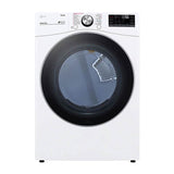 7.4 cu.ft. Ultra Large Capacity  Electric Dryer with Sensor Dry, TurboSteam Technology and Wi-Fi Connectivity, Black Steel