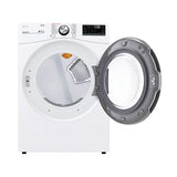 7.4 cu.ft. Ultra Large Capacity  Electric Dryer with Sensor Dry, TurboSteam Technology and Wi-Fi Connectivity, Black Steel