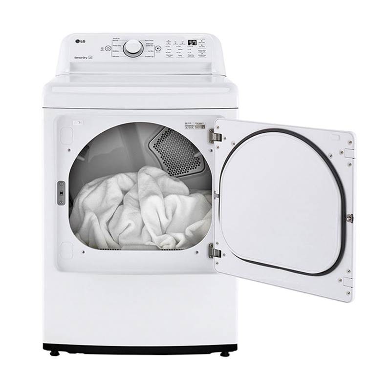 7.3 cu.ft. Ultra Large High Efficiency Dryer, Gas, White