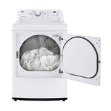 7.3 cu.ft. Ultra Large High Efficiency Dryer, Gas, White