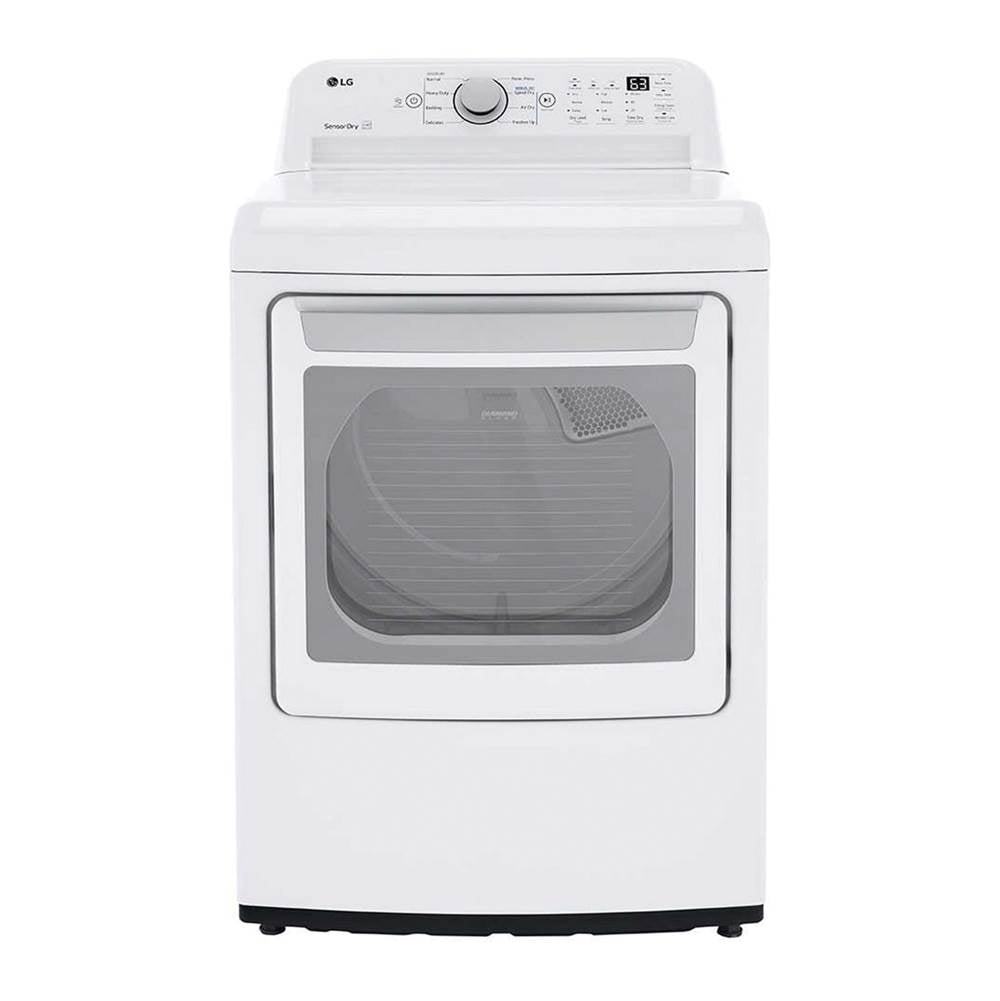 LG Appliances - High Efficiency Gas Dryer, 7.3 cu-ft Ultra Large Capacity, White - White