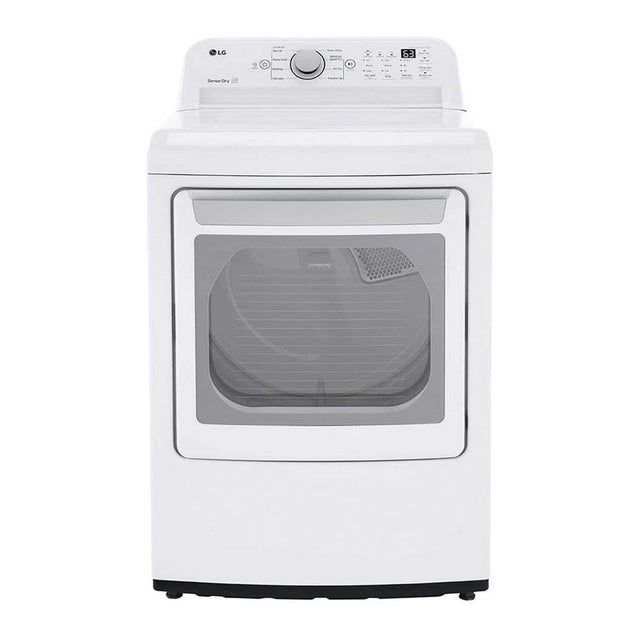 LG Appliances - High Efficiency Gas Dryer, 7.3 cu-ft Ultra Large Capacity, White - White