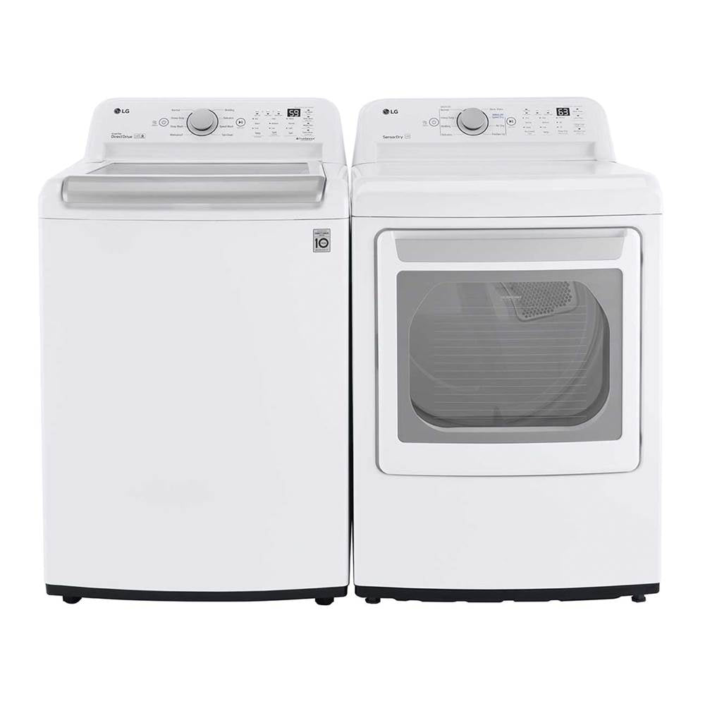 High Efficiency Gas Dryer, 7.3 cu-ft Ultra Large Capacity, White