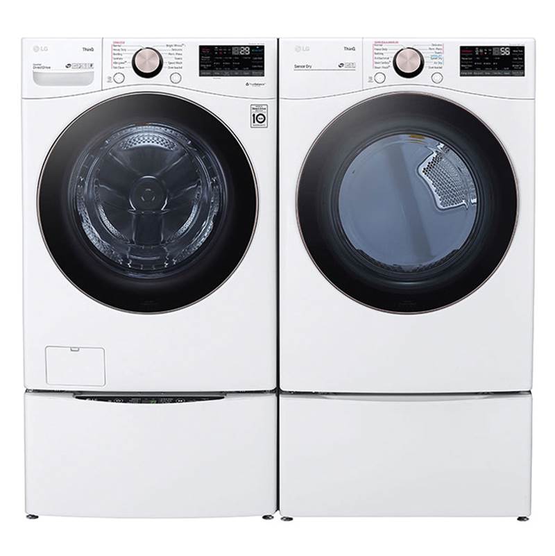 7.4 cu.ft. Ultra Large Capacity  Gas Dryer with Sensor Dry, Truesteam Technology and Wi-Fi Connectivity, Black Steel