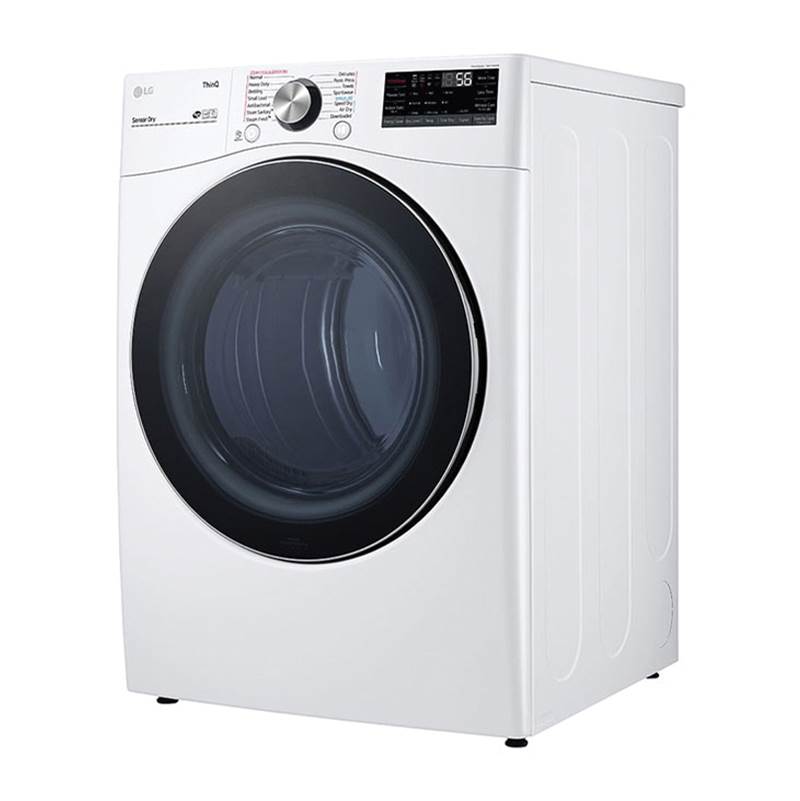 7.4 cu.ft. Ultra Large Capacity  Gas Dryer with Sensor Dry, TurboSteam Technology and Wi-Fi Connectivity, Black Steel