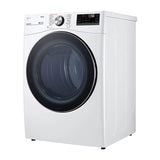 7.4 cu.ft. Ultra Large Capacity  Gas Dryer with Sensor Dry, TurboSteam Technology and Wi-Fi Connectivity, Black Steel