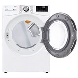 7.4 cu.ft. Ultra Large Capacity  Gas Dryer with Sensor Dry, TurboSteam Technology and Wi-Fi Connectivity, Black Steel