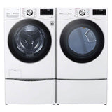 7.4 cu.ft. Ultra Large Capacity  Gas Dryer with Sensor Dry, TurboSteam Technology and Wi-Fi Connectivity, Black Steel