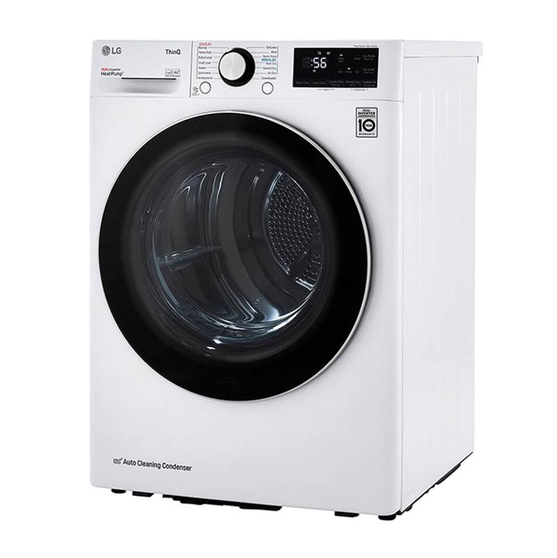 4.2 cu.ft. 24'' Compact Front LED Display with Dial-A-Cycle, Winkle Care, Ventless condensing system, White