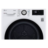 4.2 cu.ft. 24'' Compact Front LED Display with Dial-A-Cycle, Winkle Care, Ventless condensing system, White