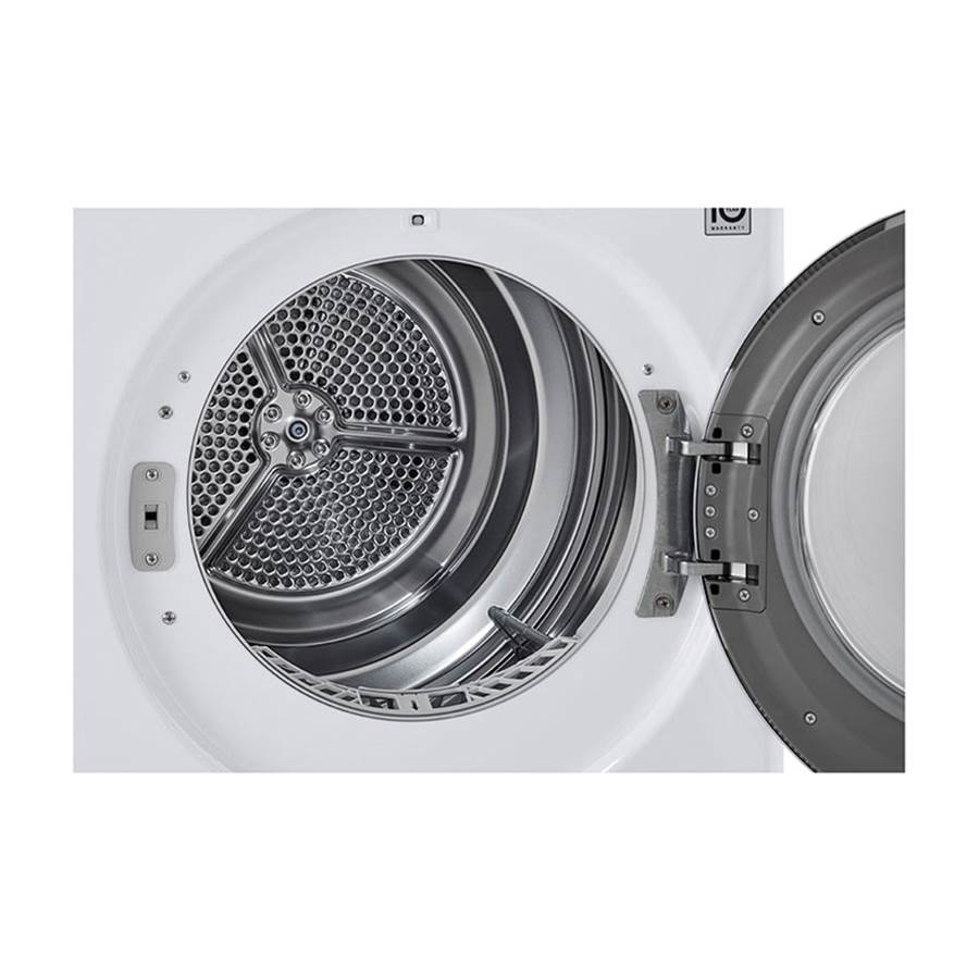 4.2 cu.ft. 24'' Compact Front LED Display with Dial-A-Cycle, Winkle Care, Ventless condensing system, White