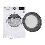 4.2 cu.ft. 24'' Compact Front LED Display with Dial-A-Cycle, Winkle Care, Ventless condensing system, White