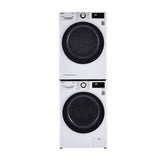 4.2 cu.ft. 24'' Compact Front LED Display with Dial-A-Cycle, Winkle Care, Ventless condensing system, White